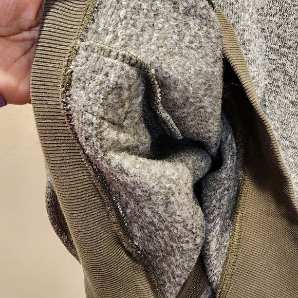 Eddie Bauer Women's Green Radietor Fleece Bomber Jacket Size XL - Picture 9 of 11